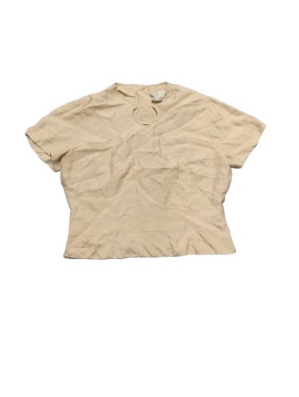 Vintage 1940s 1950s Blousecraft Short Sleeve Blouse Top
